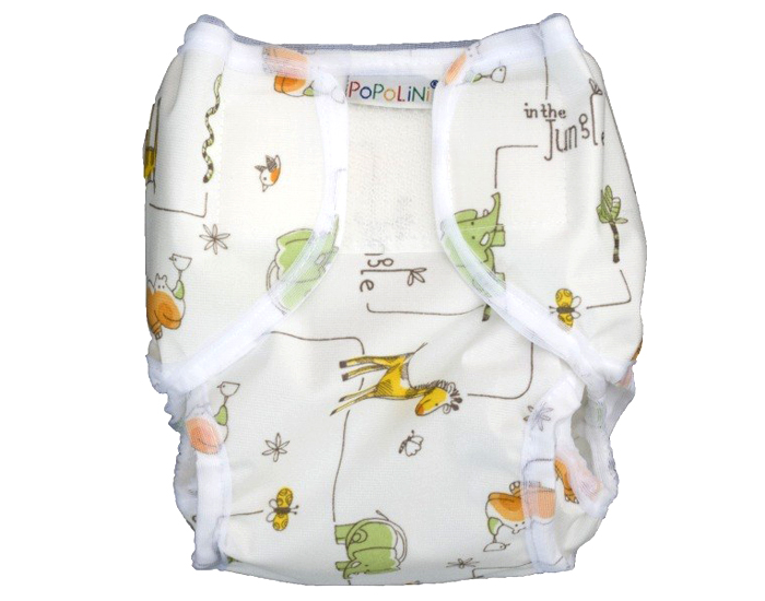 POPOLINI Culotte de Protection Popowrap  Velcros - Jungle