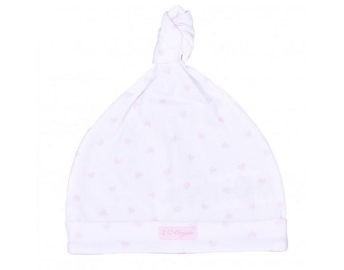 SEVIRA KIDS Bonnet  Noeud en Coton Biologique - Dreams Rose - Curs