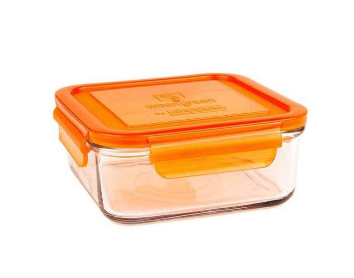 WEANGREEN 1 Pot de Conservation en verre tremp - 850ml 