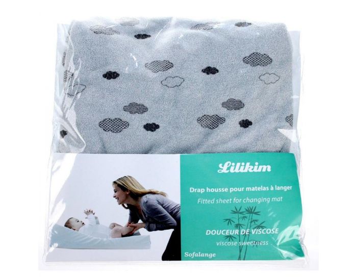 LILIKIM Drap housse pour SOFALANGE en viscose