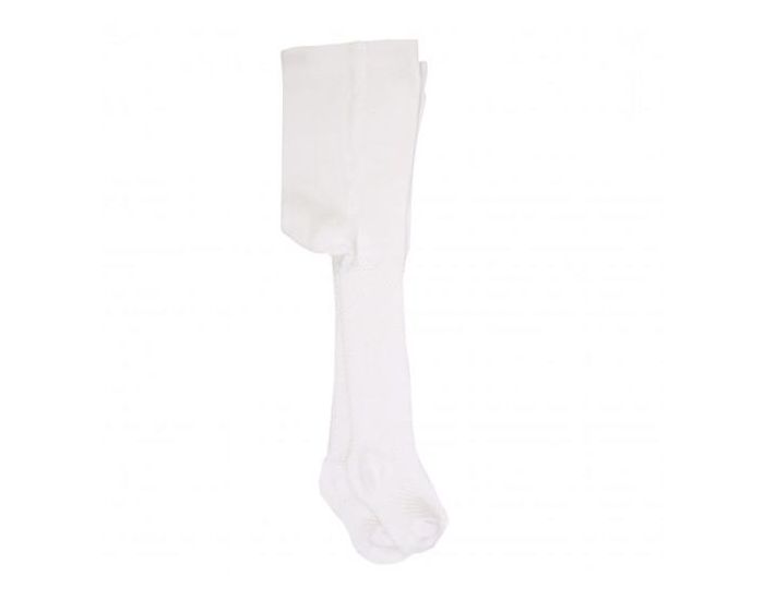 SEVIRA KIDS Collants bb Mixte en Coton Biologique - Ecru