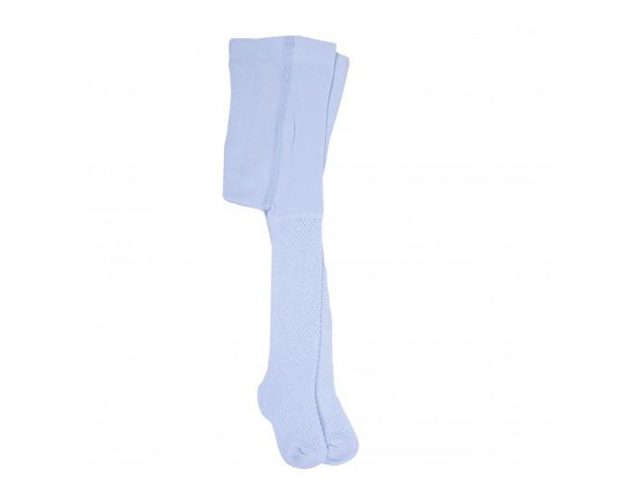 SEVIRA KIDS Collants bb Mixte en Coton Biologique - Bleu Ciel