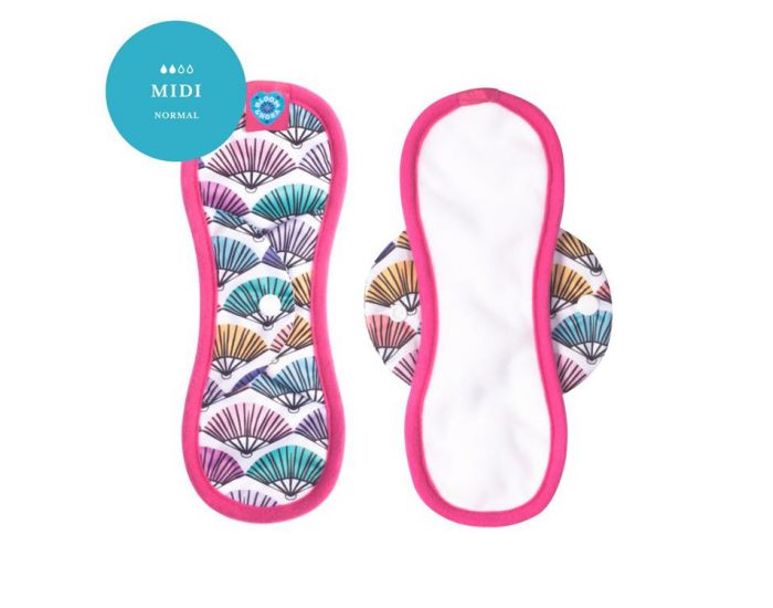 BLOOM & NORA Serviette Hyginique Lavable Nora - Flirt 