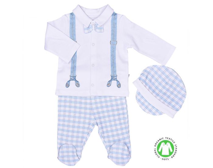 SEVIRA KIDS Ensemble vtements Bb 3 pices - Vichy