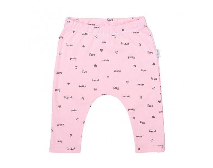 SEVIRA KIDS Pantalon legging bb en coton biologique Pretty