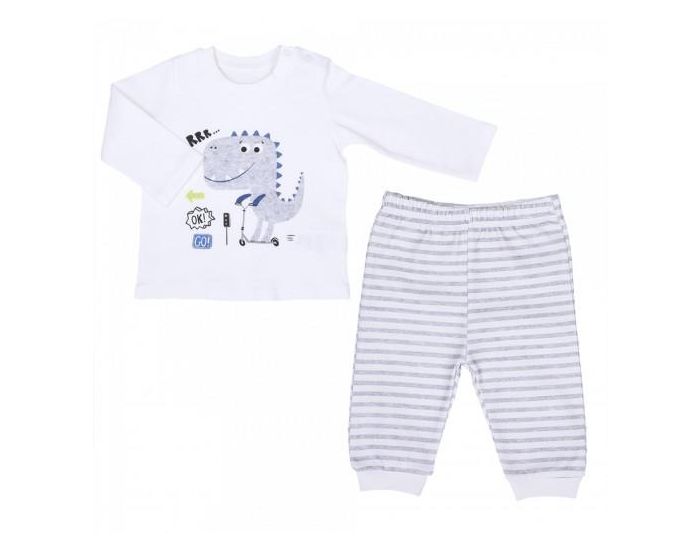 SEVIRA KIDS Ensemble Vtements Bb - Pyjama 2 Pices - Dino Trafic