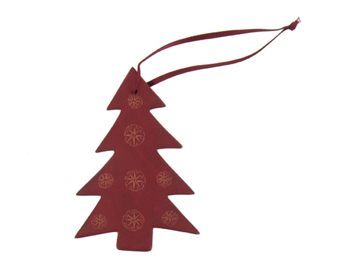 NAMASTE D�coration de No�l en Pierre de Savon - Sapin