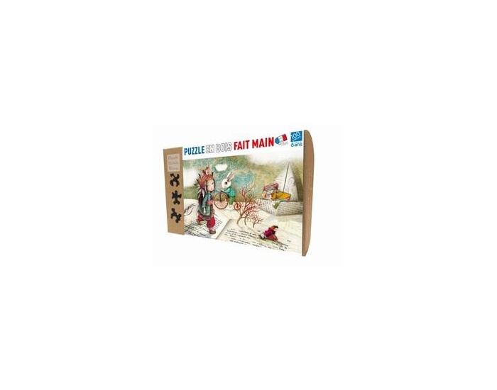 MICHELE WILSON Puzzle MW Lebot Voyage Aux Pays Des Livres - 100 Pices - Ds 8 ans