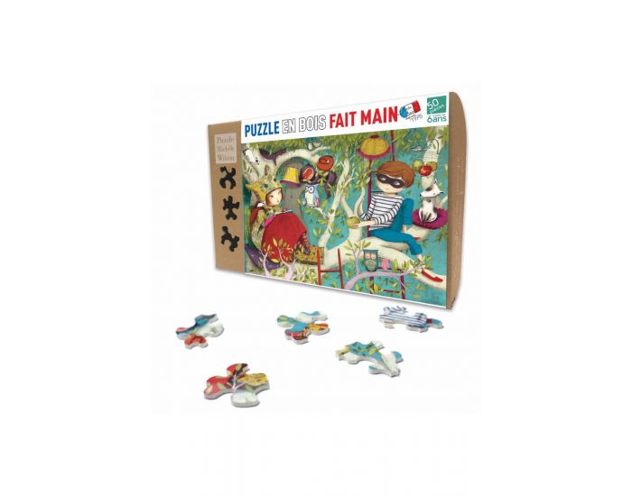 MICHLE WILSON Puzzle MW La Lecture - 50 pices - Ds 6 ans