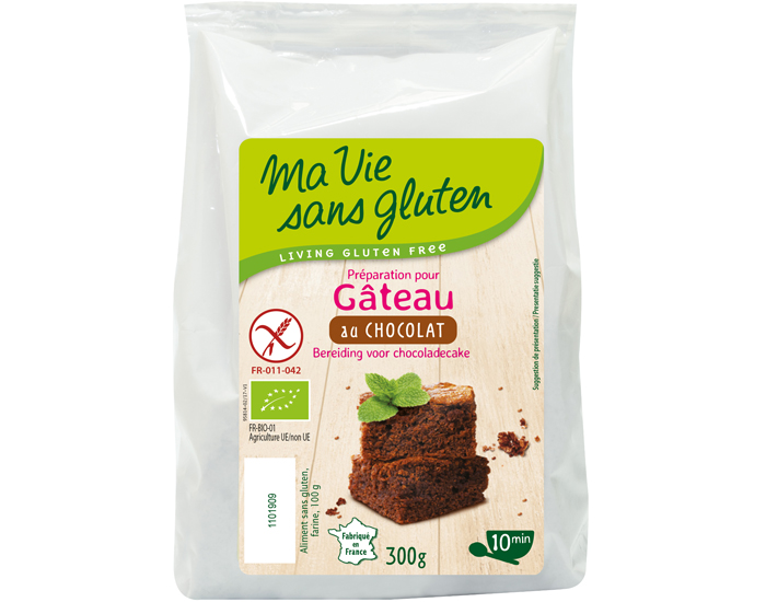 MA VIE SANS GLUTEN Gteau au Chocolat - 300 g