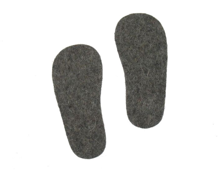 POLOLO Semelles en Feutre de Laine Naturelle