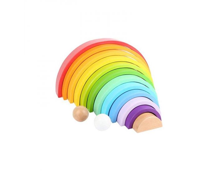 Arc en ciel en Bois Grand Modle - Ds 12 mois