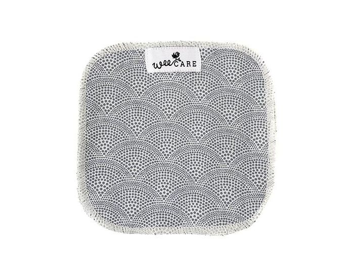 WEECARE Lingettes lavables en Velours de Bambou et Coton