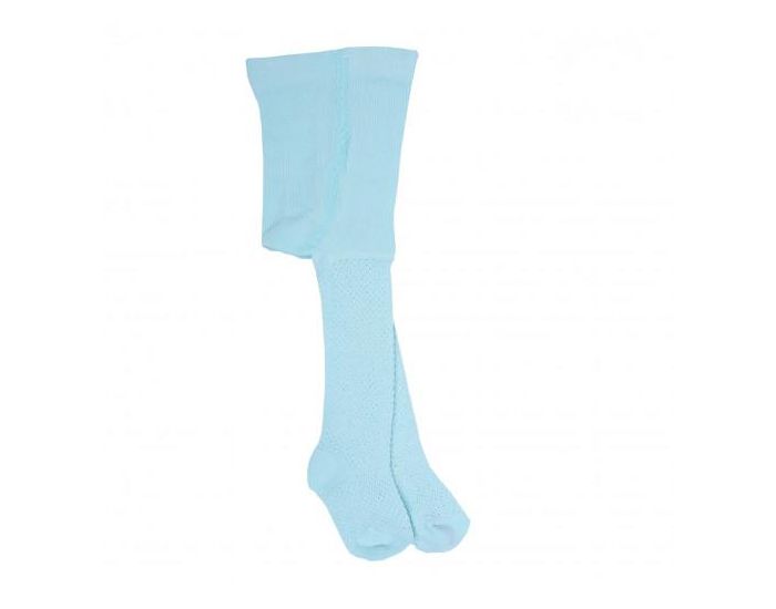SEVIRA KIDS Collants Bb Mixte en Coton Biologique - Turquoise 0-6 Mois