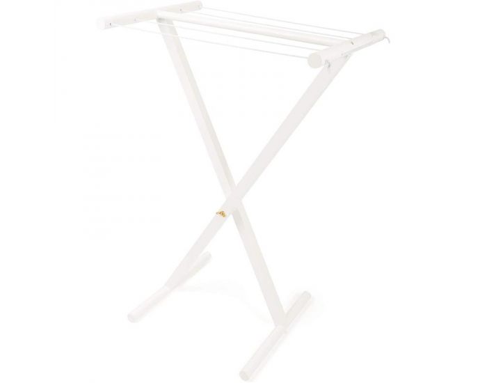 LEGLER Etendoir  Linge Blanc - En Bois - Ds 3 ans