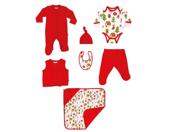 BEBESEO Ensemble 7 pices 100% Bio Nol Nouveau N Mixte