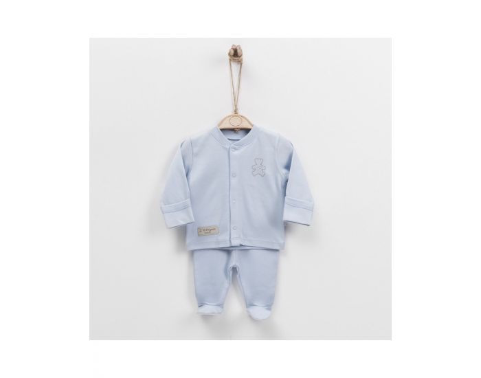 BEBESEO Pyjama 2 Pices Bleu