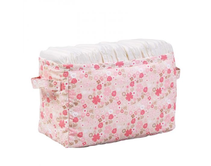 LITTLE CREVETTE Bac  couches rose Mila