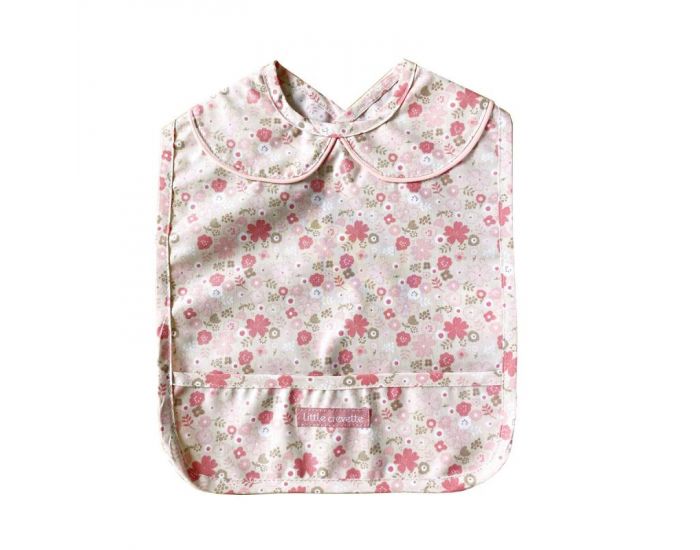 LITTLE CREVETTE Bavoir enduit Mila
