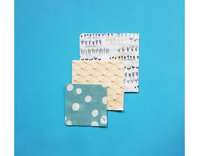 ZOESSENTIELS Lot de 3 Bee's Wrap