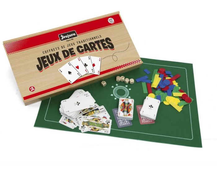 JEUJURA - Coffret Jeux De Cartes - Ds 3 ans