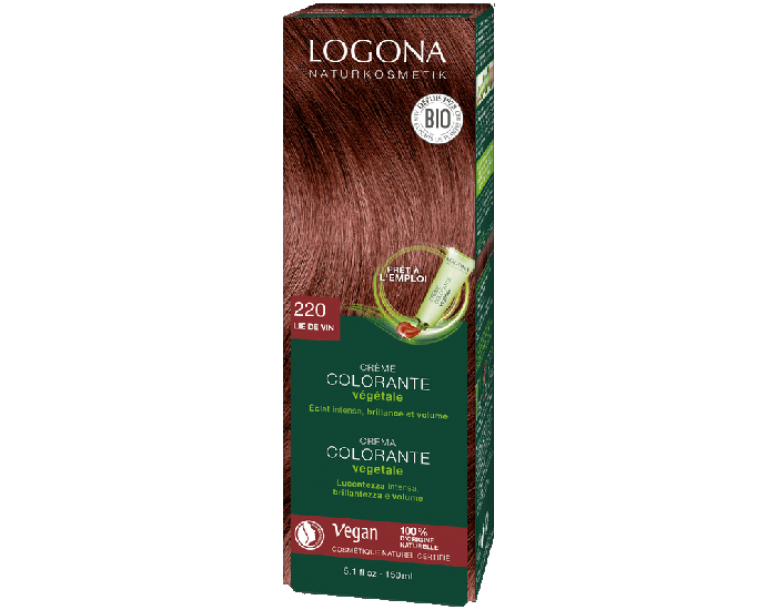 LOGONA Cr�me Colorante V�g�tale Lie de Vin - 150 ml
