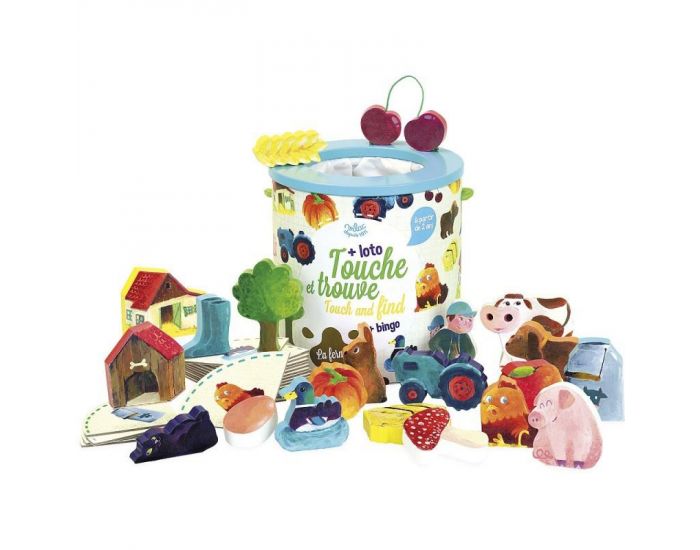 VILAC Touche Et Trouve : La Ferme - Ds 2 ans