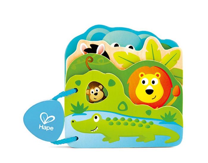 HAPE Livre Animaux Sauvages - Ds 10 mois