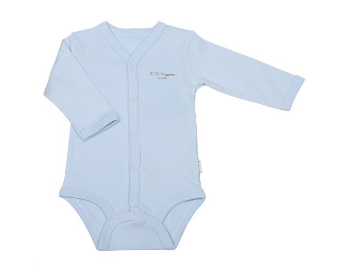 BEBESEO Body Organique Bleu Manches Longues