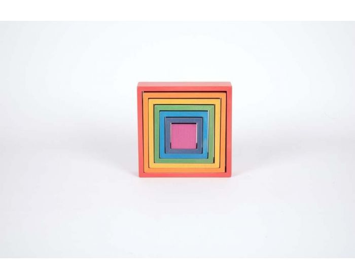 TICKIT Carrs en Bois Arc En Ciel - Ds 12 mois