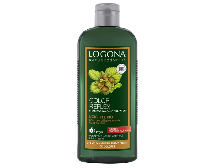 LOGONA Shampooing Reflets Noisette - 250 ml