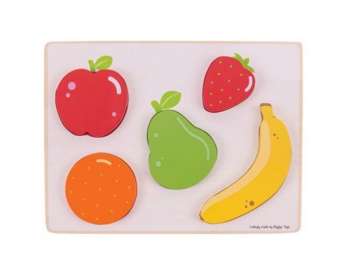 TIDLO Puzzle Encastrable Fruits - Ds 12 mois