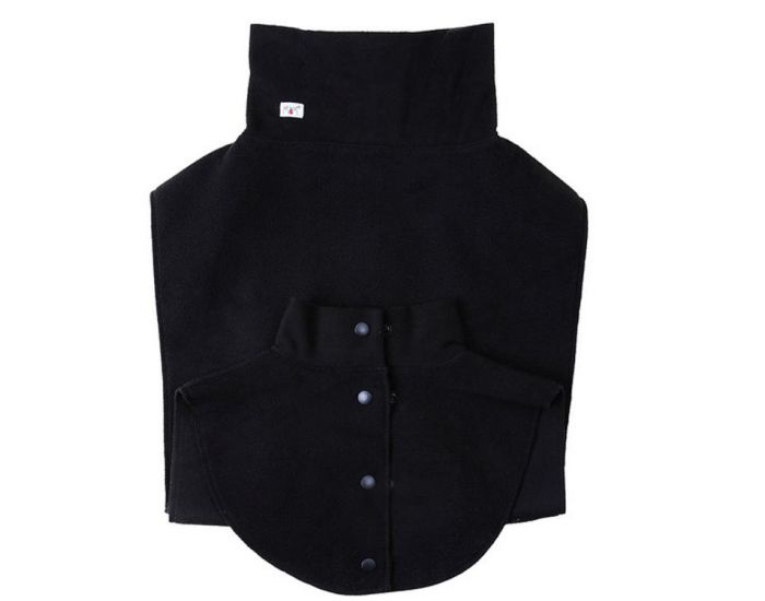 MAM DESIGN Double col chaud en polaire - Noir