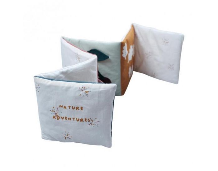 FABELAB Livre d'�veil en Tissu Bio - D�s 12 mois