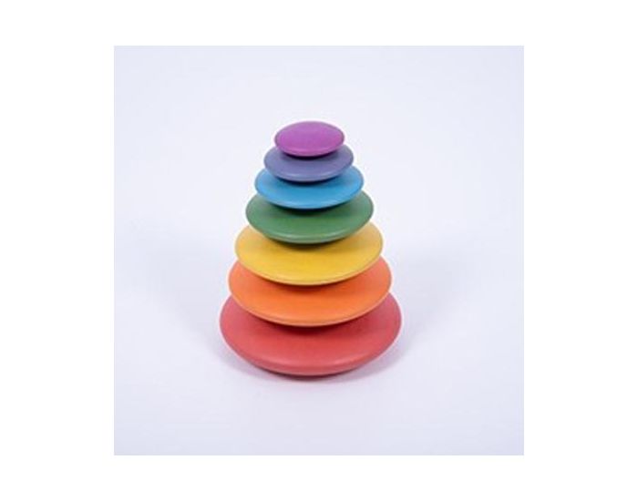 TICKIT Sphres en bois Arc En Ciel - Ds la naissance