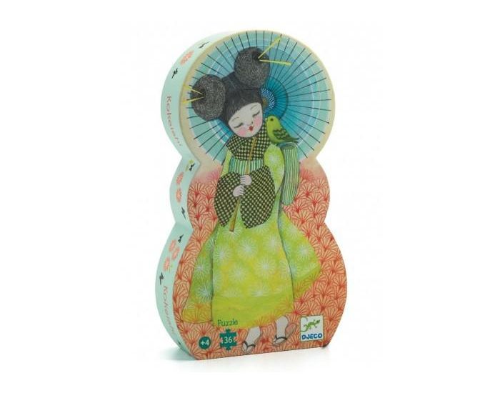 DJECO Puzzle 36 Pices - Kokeishi - Ds 4 ans