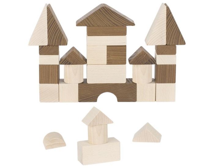 GOKI Jeu de Construction en Bois - Ds 2 ans