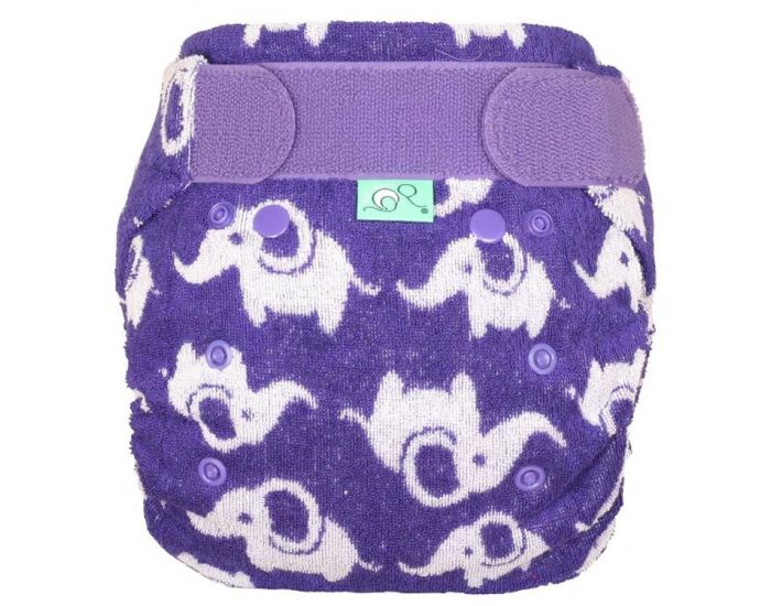 TOTS BOTS Couche lavable CLASSIQUE - Bamboozle - Taille 1 (2.5-8kg) - Smelliphant