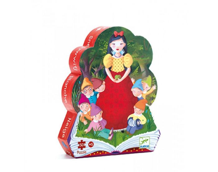 DJECO Puzzle 50 Pices Blanche Neige - Ds 5 ans