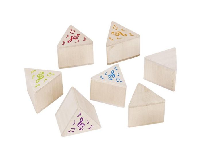 GOKI Jeu en bois Mmo des sons - Ds 3 ans