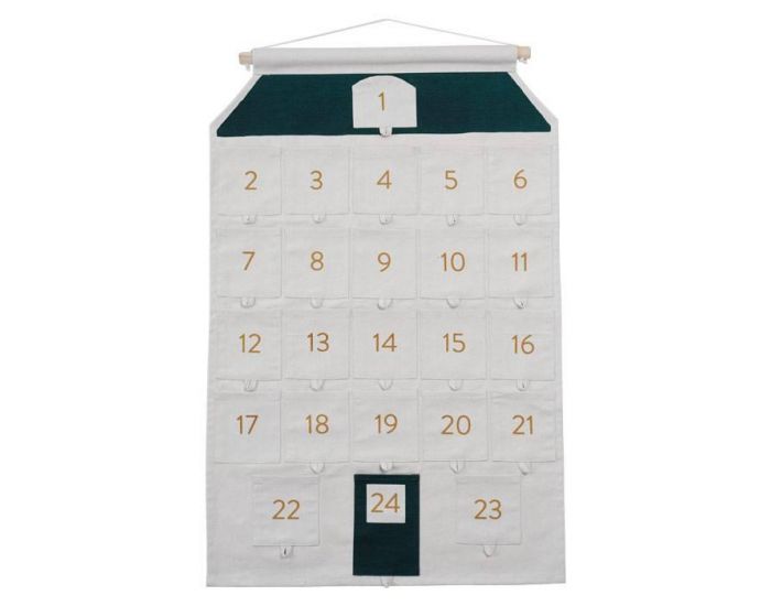 FABELAB Calendrier de l'Avent mural - House