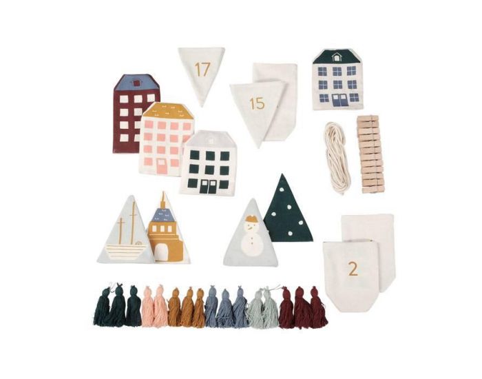 FABELAB Calendrier de l'Avent en Coton Bio - In Copenhagen