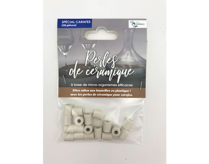  ECO-CONSEILS Perles de Cramique - Spciales Carafes