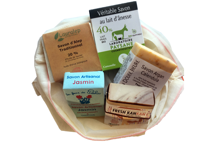 PACK ZERO DECHET Dcouverte 5 Savonnettes