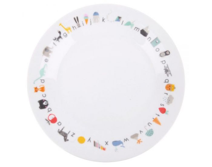 LOVE MAE Assiette En Porcelaine Avec Ventouse 