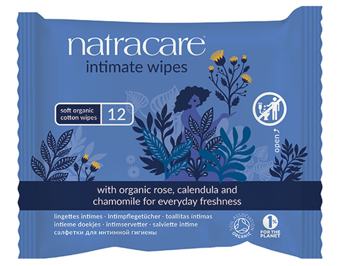 NATRACARE Lingettes Intimes Femme