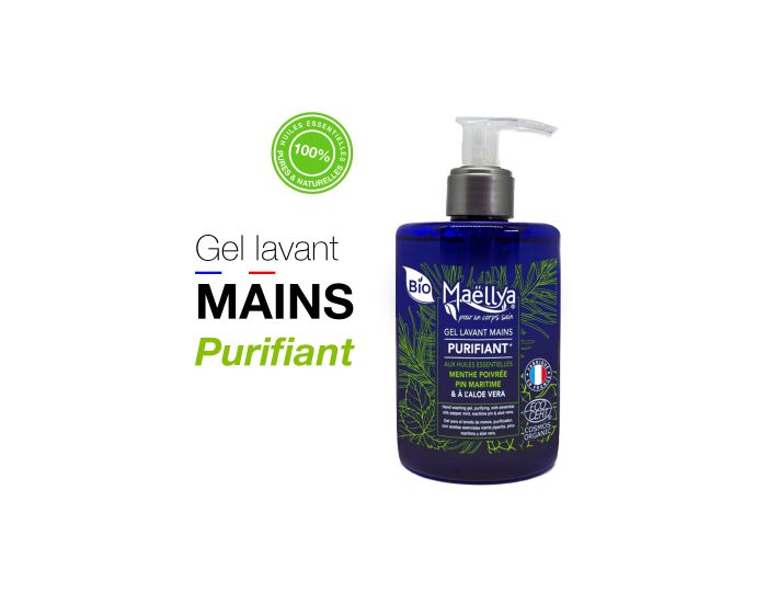 MAELLYA Lot de 10 Gels Lavants Purifiants - 300 ml