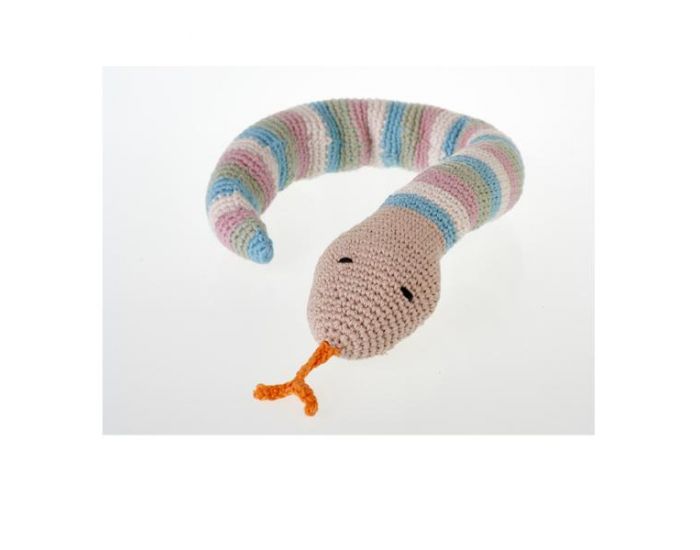 PEBBLE Hochet Serpent Equitable - Ds 6 mois