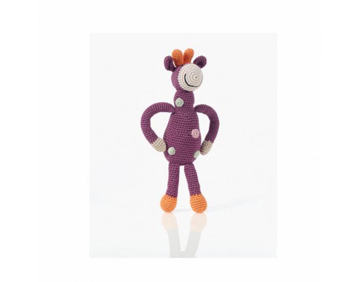PEBBLE Grand Hochet Girafe Equitable - Ds 6 mois