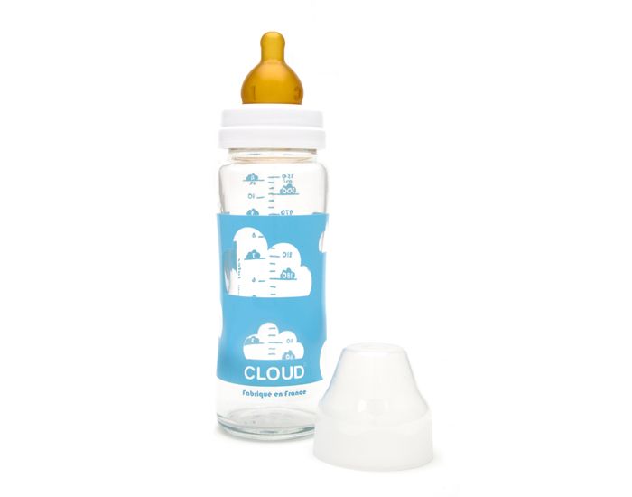 CLOUD Biberon en Verre Jules - 330ml
